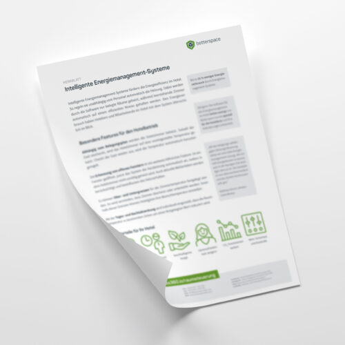 Merkblatt: Intelligente Energiemanagement-Systeme für Hotels