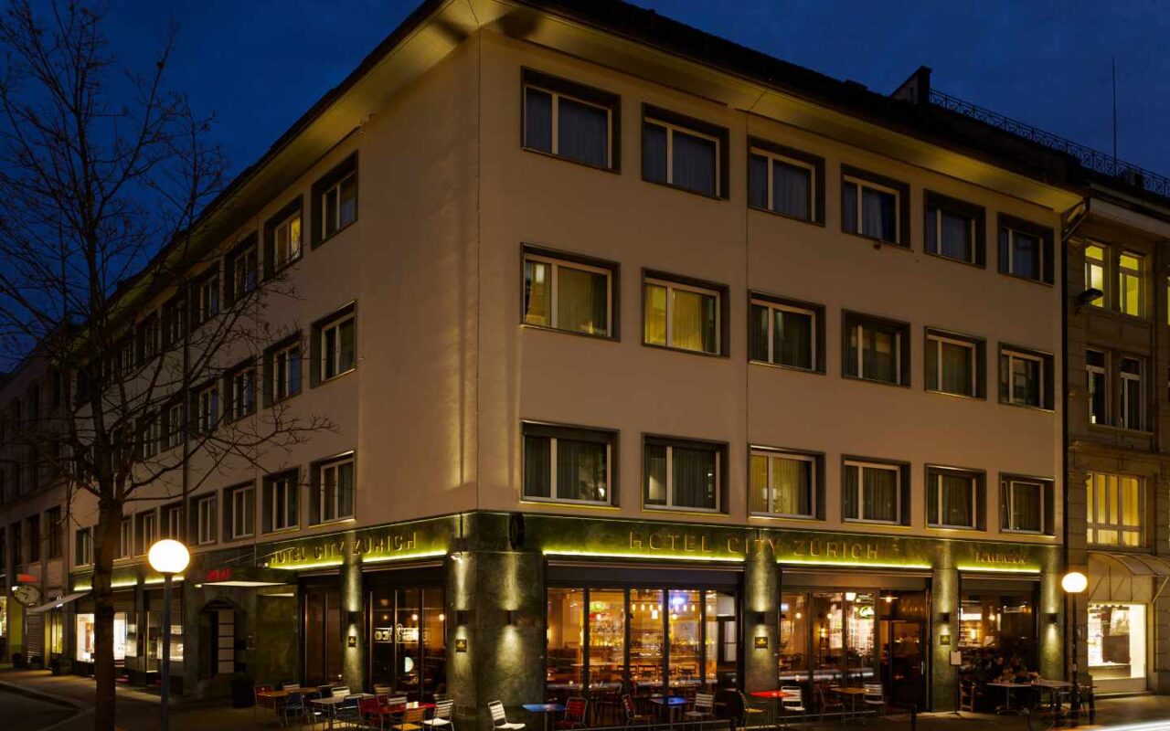 Außenanschicht Hotel City Zürich
