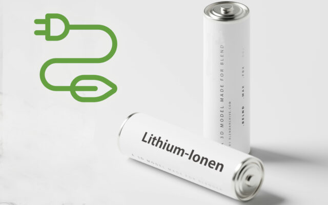 Lithium Ionen Batterie und Akku