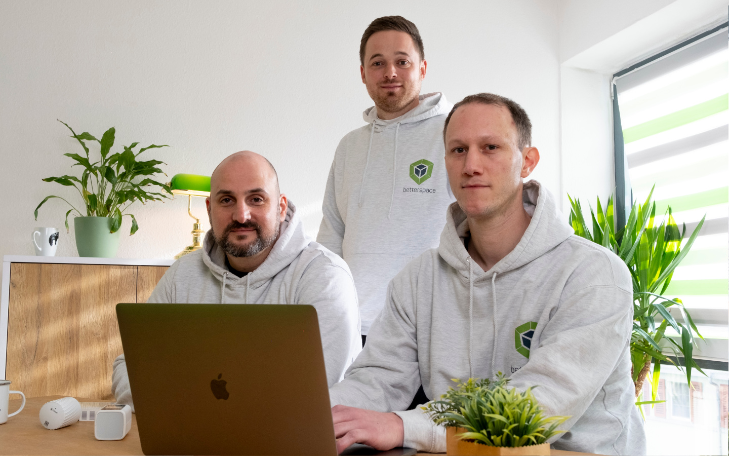 Management-Team von Betterspace, Benjamin Köhler, Marcel Schöttke, Felix Rippinger