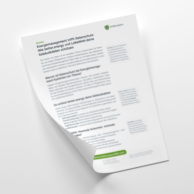 Merkblatt Titel Datenschutz trifft Energiemanagement
