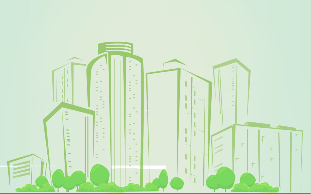 retrofitting illustration nichtwohngebäude skizze