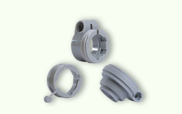 Adapter set for heating valve Danfoss RA, RAV, RAVL (plastic)