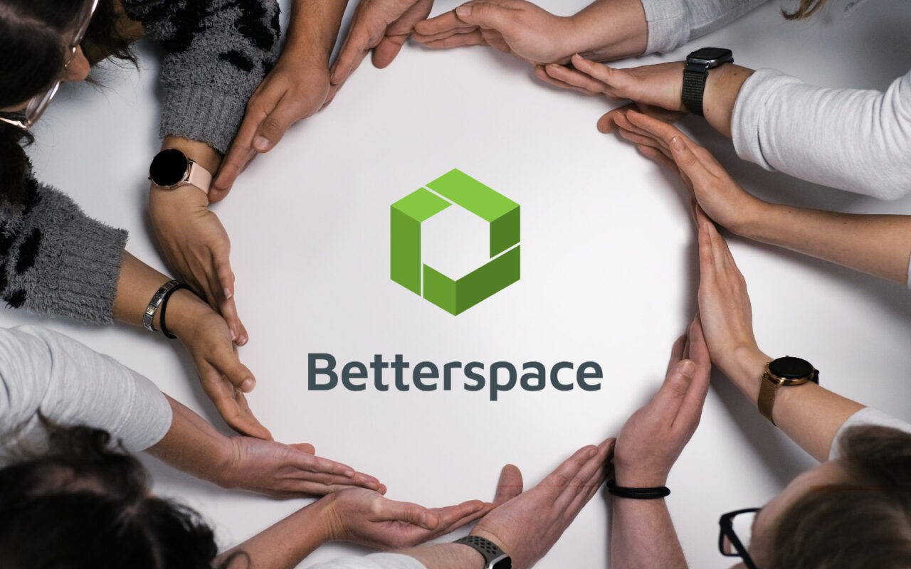 Logo Betterspace Hände kreis