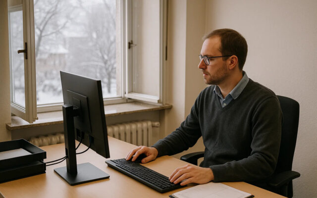 Mitarbeit im Rathaus öffentliches verwaltungsgebäude