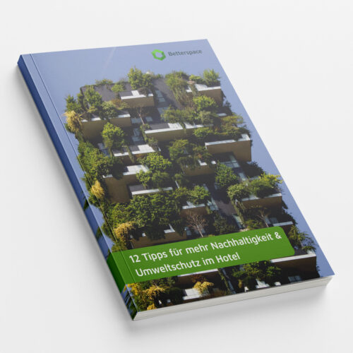 Titel Whitepaper 12 Tipps für mehr Nachhaltigkeit und Umweltschutz im Hotel