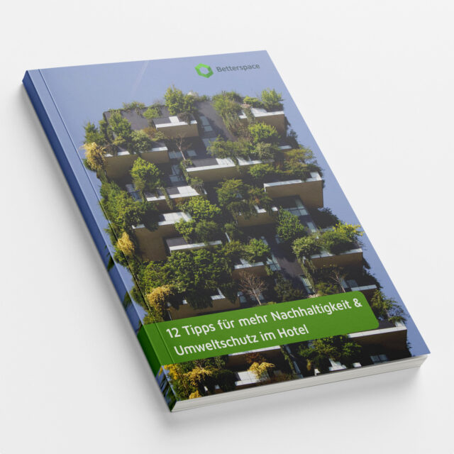 Titel Whitepaper 12 Tipps für mehr Nachhaltigkeit und Umweltschutz im Hotel