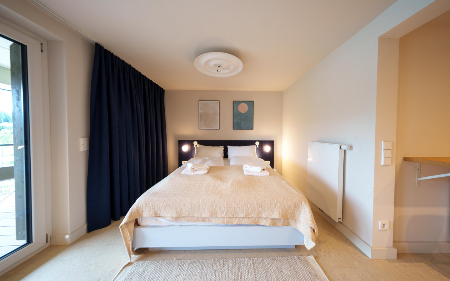 stuub Apartment mit intelligenter Heizkörpersteuerung