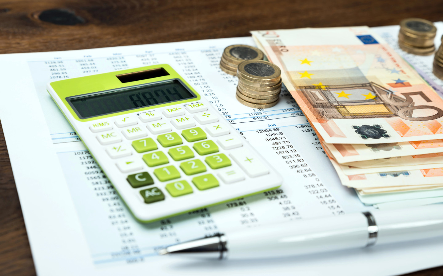 taschenrechner geld auf heizkostenabrechung