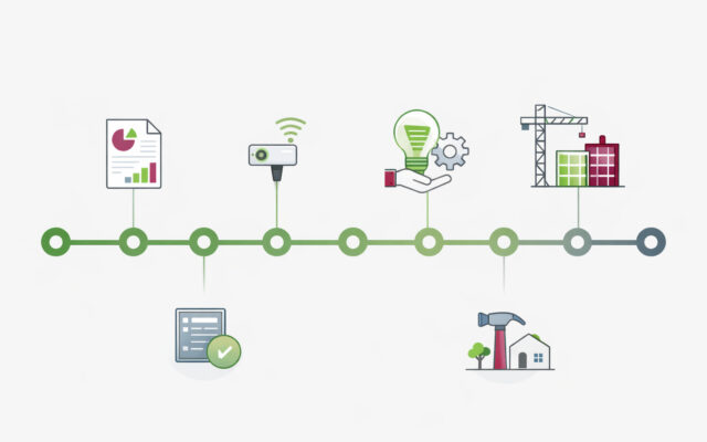 roadmap energieeffizienz bis 2030 illustration