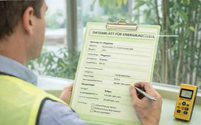 Daten sammeln für energieausweis