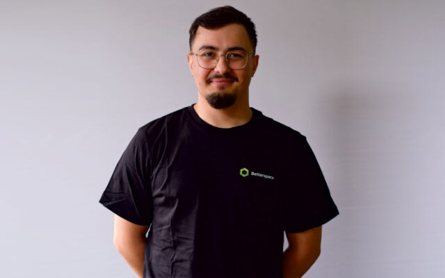 Bogdan Brischuk, Techniker bei Betterspace