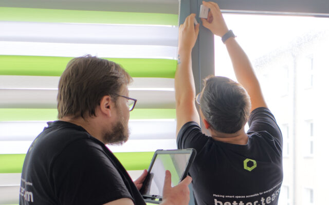 Betterspace-Techniker bei der Arbeit