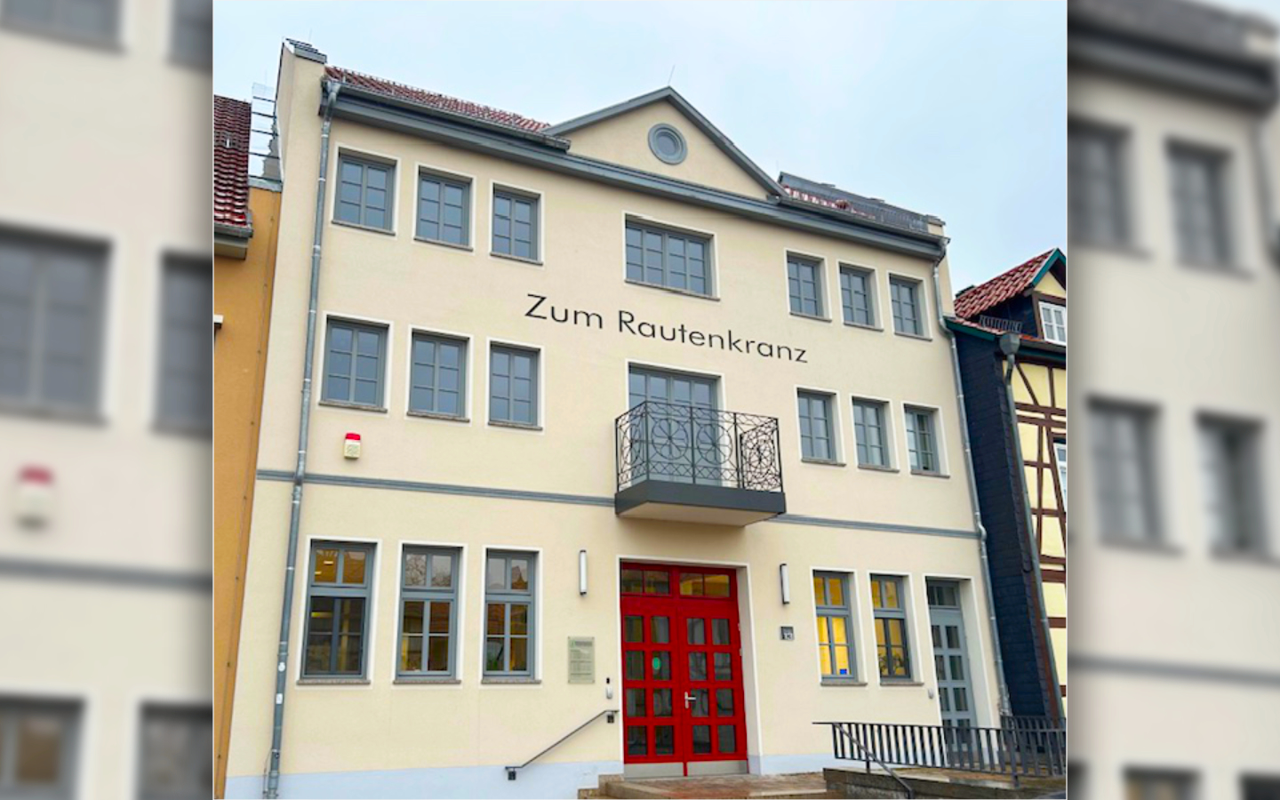 Gemeindehaus der Gemeinde Gerstungen Zum Rautenkreuz Außenansicht