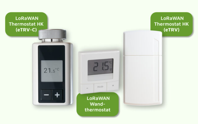 LoRaWAN Thermostate von dnt für better.energy im Überblick