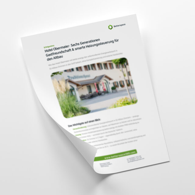 Titel Erfahrungsbericht Hotel Obermaier better.energy