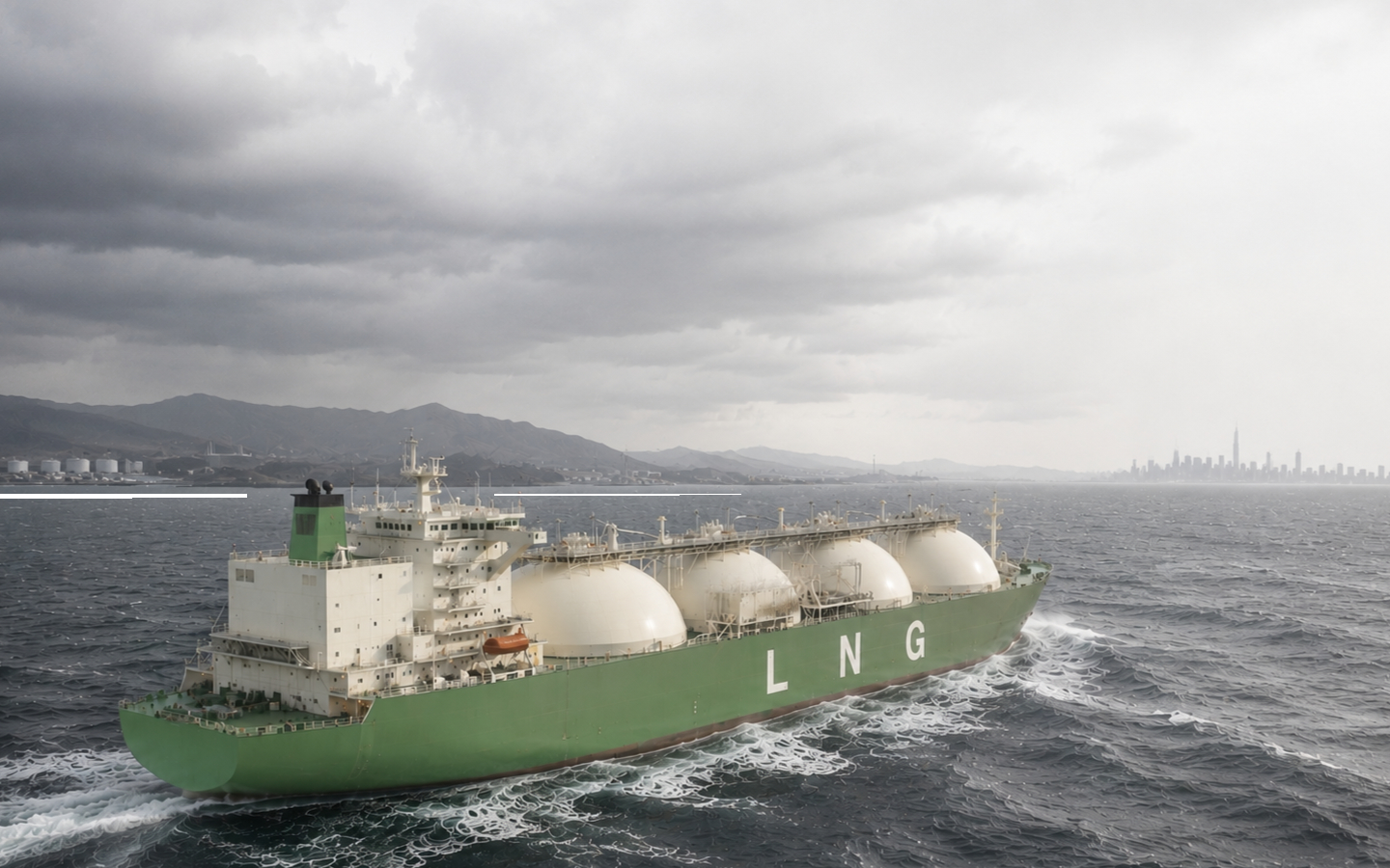 Geopolitik energieresilienz lng tanker