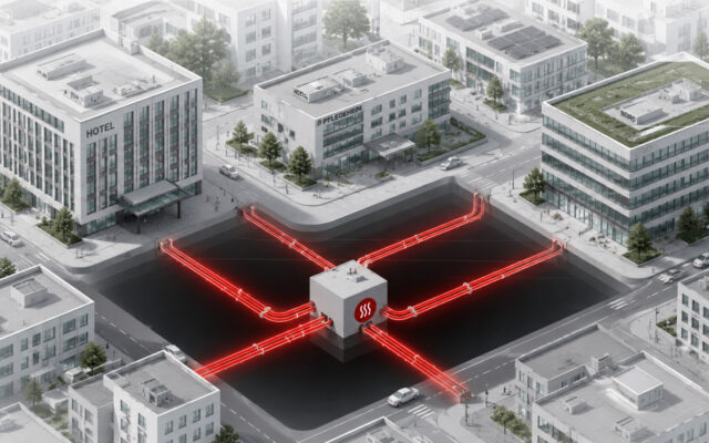 fernwärmeversorgung von gewerbeimmobilien
