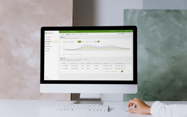 Betterspace Modul better.energy – Analyze screen bildschrim