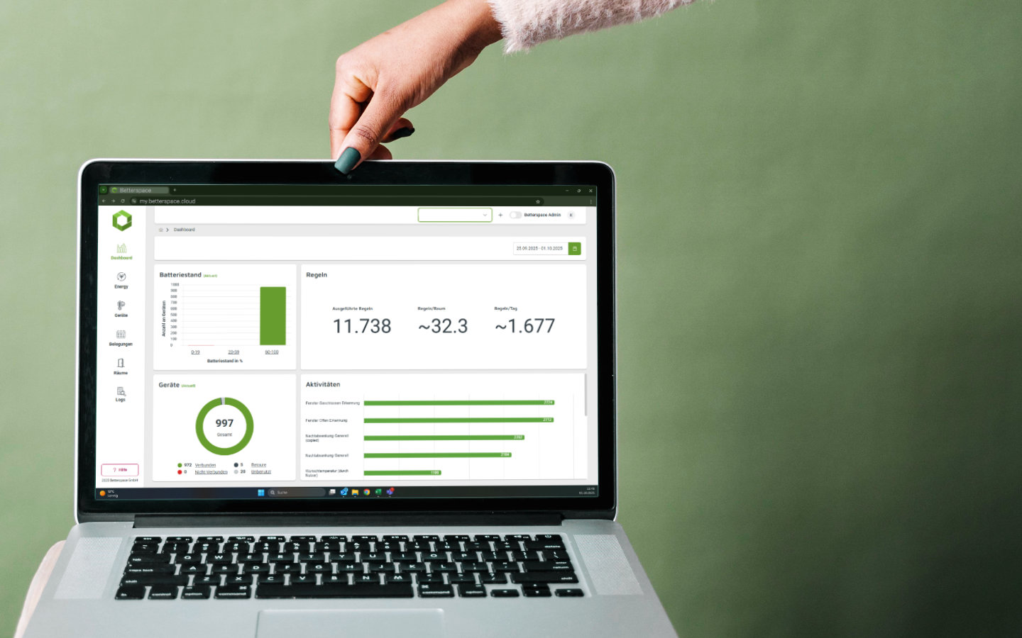 better.energy IoT Plattform Alternative zu CAFM