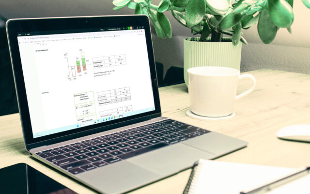 Investitionsrechnung heizungsmodernisierung finanzieren Laptop Schreibtisch