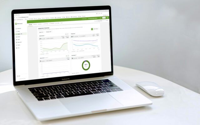 Laptop mit software better.energy – Analyze