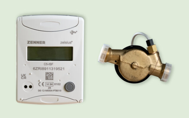 Wärmemengenmessgerät und Durchlaufsensor