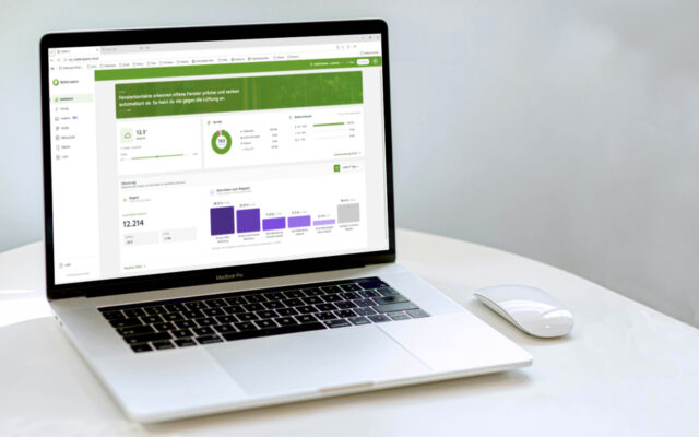 better.energy dashboard übersicht laptop
